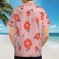 thumbnail image 6 of High Quality Hawaiian Shirts for Men Short Sleeve Aloha Beach Shirt Floral Summer Casual Button Down Shirts Blouses 9QPTTJ, 6 of 7