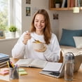 thumbnail image 5 of Wheat Straw Cereal Bowl, BPA Free Unbreakable Soup Bowl, Microwave Dishwasher Safe, 26oz Multicolor (Multicolor), 5 of 6