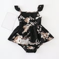 thumbnail image 2 of PINQI Cute Loungewear Set for Kid Baby Girl Clothes Sleeveless Sunflower Floral Romper Jumpsuit Cute Baby Girl Clothes for 0 to 18 Months, 2 of 3