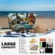 thumbnail image 5 of Fotbe Vintage Truck Farm Scene Bolsa de Viaje para Playa - Resistente al Agua, Bolsa Tote de Gran Capacidad y Ligera con 7 Bolsillos para Mujeres y Hombres, 5 of 7
