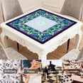 thumbnail image 6 of Green Mahjong Mat with Rules, 31.5*31.5in Anti Slip American Mahjong Mat for Table, Noise Reduction, Neoprene Mah jongg Mats with Carrying Bag & 3 Dices, Mahjong Set Gift, Board Tile Games Mats, 6 of 7