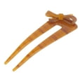 thumbnail image 1 of Ofertas Únicas 1 Pc Pin Chignon Lazo Horquilla para Mujeres Marrón, 1 of 5