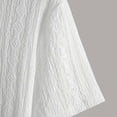 thumbnail image 7 of Timoontee Men's Short Sleeve Basic T Shirt Breathable Fabric Moisture Wicking Lapel Collar V Neck High Quality Quick Dry White XL, 7 of 7
