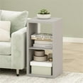 thumbnail image 6 of Pemberly Row Open Back Decorative Cube Storage Organizer in 2-Cube Light Gray, 6 of 6
