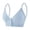 Light Blue, variant on Womens Front Closure Bras with Paded Trend V Neck Cami Bralettes Dailywear(Black/Free Size)