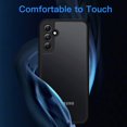 thumbnail image 3 of JETech Matte Case for Samsung Galaxy A54 5G 6.4-Inch, Frosted Translucent Back Protective Slim Phone Cover, Anti-Fingerprints (Black), 3 of 6