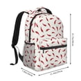 thumbnail image 2 of Balery Chili Mochila Escolar Impresa, Mochila Ligera para Viajes Casual, Mochila Duradera y Cómoda Multifuncional, Mochila para Laptop-One Size, 2 of 5