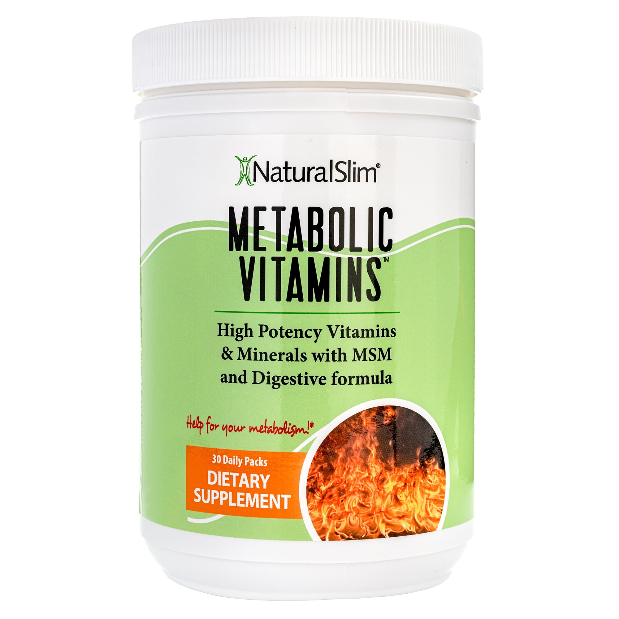 NaturalSlim Metabolic Vitamins, for Energy & Metabolism