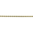 thumbnail image 3 of 10K Yellow Gold chain Rope Diamond-cut 8 in 2.75 mm, 3 of 5