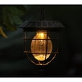 thumbnail image 4 of HomeStock Rococo Romance Brown Metal/Plastic Outdoor Solar Hanging Lantern, 4 of 9