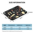 thumbnail image 4 of Bingfone Vegetable Quiche Laptop Sleeve Case 13 Inch, 360° Protective Computer Carrying Bag, 4 of 9