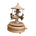 thumbnail image 2 of Almencla Music Box Carousel Ornaments Birthday Lovely Gift Clockwork Toy Kids Wooden Toys Home Decor for Friends Girlfriend Kids Family XL0033, 2 of 8