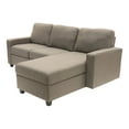 thumbnail image 2 of Serta Palisades Reclining Sectional with Right Storage Chaise, Oatmeal, 2 of 10
