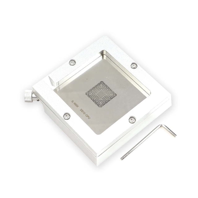 Scienceny Estación de Reballing HT90 BGA desviación ranura plantilla soldadura Diagonal Kit de soldadura CPU teléfono móvil Digital retrabajo Herramientas eléctricas