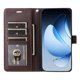 thumbnail image 2 of FOXDOCK Funda tipo Cartera para OPPO Reno 13 5G – Cubierta de Cuero PU con Múltiples Ranuras, Bolsillo para Efectivo y Correa de Muñeca, 2 of 6