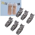 thumbnail image 5 of Cat Snack Clips Cute Cat Clothespin Snack Bag Sealing Clip Large Bag Clips for Food Storage Home Storage Clip(Gray), 5 of 5