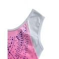 thumbnail image 6 of Gymnastics Leotard Girls Shiny Diamond Ballet Dance One Piece Sleeveless, 6 of 13