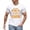 White, variant on Rrunsv Mens T Shirt Men's Graphic Tees Letter Print Short Sleeve T Shirts Summer Tee Top Light Blue,XXXL