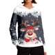 thumbnail image 1 of WILLBEST Sudadera con Capucha de Estilo Acogedor, Manga Larga, Estilo Casual, con Estampado Festivo para Comodidad y Calidez Diarias Chica​​, 1 of 5