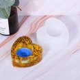 thumbnail image 1 of WEUVEB 2Ud Para Velas Corazón En Silicona Resistente Para Manualidades Y Casera, 1 of 6