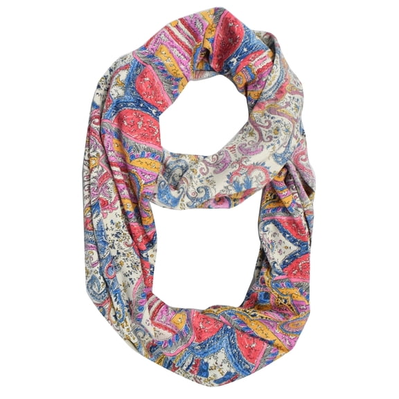 Vintage Womens Bohemian Design Infinity Loop Scarves