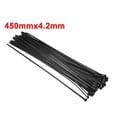 thumbnail image 5 of Uxcell 18 inch x 0.17 inch Self-Locking Nylon Tie Wraps Black Cable Zip Ties 40 Pack, 5 of 5