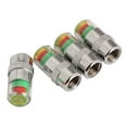 thumbnail image 3 of Portable Car Auto Tyre Tire Pressure Gauge Sensor Indicator Stem - 4 pcs/set, 3 of 6