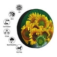 thumbnail image 5 of Easygdp Sunflowers In Bucket Wheel Sun Guard, Spare Tire Cover,Universal Trailer Suv Truck Camper Travel,Easy To Install And Remove -15 Inch, 5 of 9