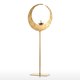 thumbnail image 5 of Tooarts Crescent Candelero (Grande) Ornamento de acero inoxidable Escultura abstracta Escu Carevas Escultura de acero inoxidable, 5 of 7