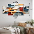 thumbnail image 4 of Designart "Geometric Snake Serpentine beauty IV" Abstract Spirals Metal Wall Art Set, 4 of 5