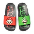 thumbnail image 2 of Nintendo Little & Big Boys Mario and Luigi Soccer Slides, 2 of 7