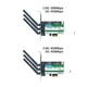 thumbnail image 4 of Style 6 Tarjeta de red inalámbrica de doble banda 450mbps Tx-533an 633anhmw Pci-e 802.11n, 4 of 4