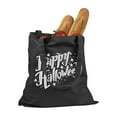 thumbnail image 3 of Smartprints Halloween Quote Tote Bag - Image by Shutterstock, One Size Cotton Canvas Tote Bag, 3 of 4