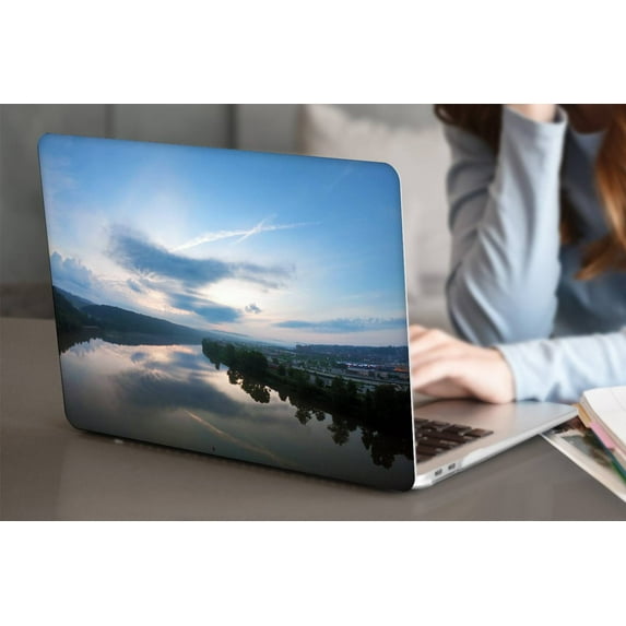 KSK KAISHEK Hard Case Compatible with MacBook Pro 14"( XDR Display, 2023 2022 2021) + Black Keyboard Cover Model M2 A2779 & A2442 M1, Type C Sky Series 0692