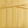 thumbnail image 2 of Brooklyn Loom Solid 100% Cotton Percale Mustard Yellow 3-Piece Full/Queen Comforter Set, Solid Casual themed, Adult Bedding, OEKO-TEX Certified, 2 of 9