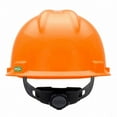 thumbnail image 2 of V-Gard® Slotted Hard Hat Cap, Fas-Trac® III Suspension, Hi-Viz Orange, 2 of 2