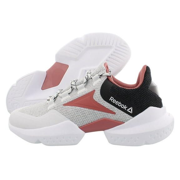 Reebok Split Fuel Womens Shoes Size 8.5, Color: Grey/Black/Pink