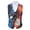 Bold Eagle Fire American Flag, variant on Halloween Raven Skull Bats Men's Business Suit Vest Formal Dressy Waistcoat Vest Holiday Party Vest Jackets Gothic Top