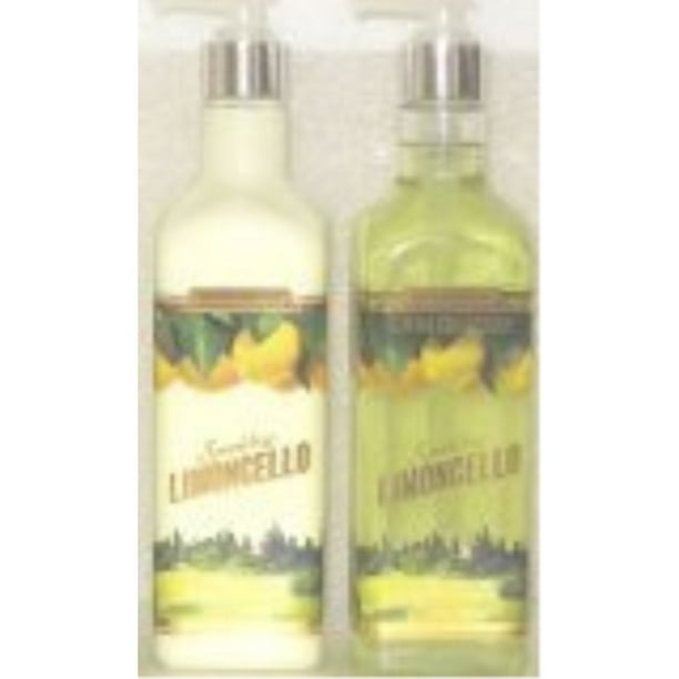 bath and body works sparkling limoncello hand soap and hand lotion with nourishing olive oil 15.