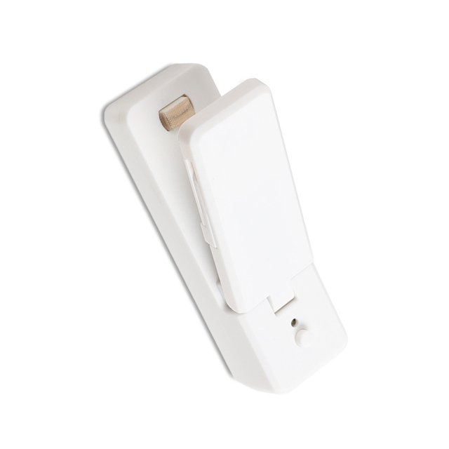 Yuarrent Mini sellador de calefacción, embalaje de cocina, bolsas recargables por USB, máquina de sellado, embalaje portátil, cierre de alimentos, Almacenamiento y organización del hogar Blanco Yuarrent HA022515-02B