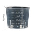 thumbnail image 4 of mmirethe Tasses à Mesurer Compactes et Légères, Tasses Graduées Claires et Précises, Grand Application, 4 of 6