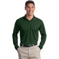 thumbnail image 2 of Sport-Tek Men's Long Sleeve Micropique Polo. ST657, 2 of 6