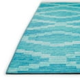 thumbnail image 4 of Yuma Indoor/Outdoor Blue Southwestern Chevron 9' x 12' Non-Skid Area Rug, 4 of 9