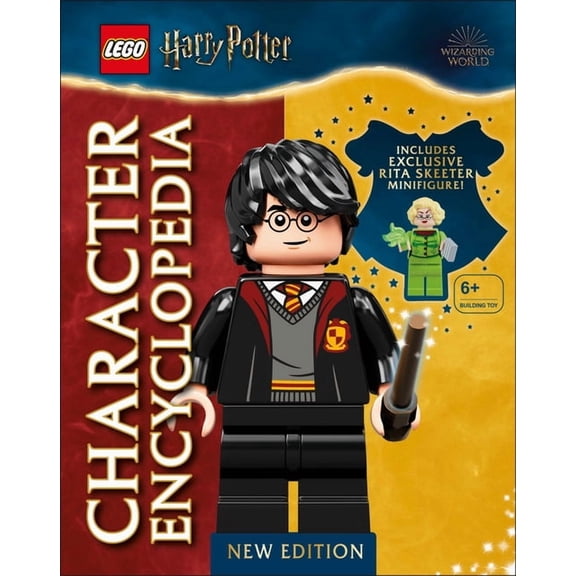 Lego Harry Potter Lego Harry Potter Character Encyclopedia New Edition: With Exclusive Rita Skeeter Minifigure, (Paperback)