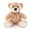 Bow-Bright Brown, variant on MaoGoLan 14" Dark Brown Teddy Bear Stuffed Animal Cute Bear Plush Toy