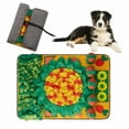 thumbnail image 1 of Large Snuff Pad for Dogs Interactive Educational Feeding Mat Enhances Foraging Skills Portable Training Toy for Small Medium, 1 of 5
