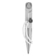 thumbnail image 2 of Calibrador De Brújula De Ala, Herramienta De Medición Cónica, Calibradores Divisores De 150 Mm De Alta Precisión Para Trazado De Carpintería Para Fabricación De Cuero, 2 of 7