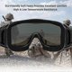 thumbnail image 5 of Tactical Airsoft Goggles Anti Fog Military Glasses With Interchangeable Lenses, Ballistic Safety Goggles For Shooting Hunting, Paintball Black, 5 of 5