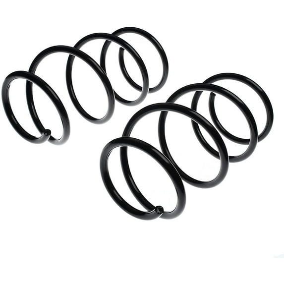 A-Premium Suspension Coil Springs Compatible with BMW E46 320i 2001-2005 323Ci 2000 Front Left and Right 2-PC Set