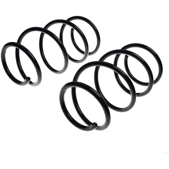 A-Premium Suspension Coil Springs Compatible with BMW E46 320i 2001-2005 323Ci 2000 Front Left and Right 2-PC Set
